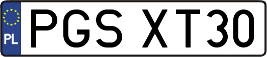 PGSXT30