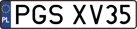 PGSXV35