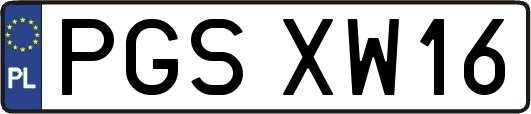 PGSXW16