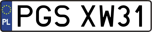 PGSXW31