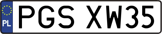 PGSXW35