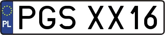 PGSXX16