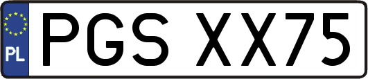 PGSXX75