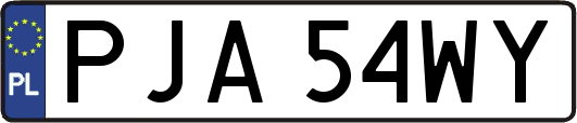 PJA54WY