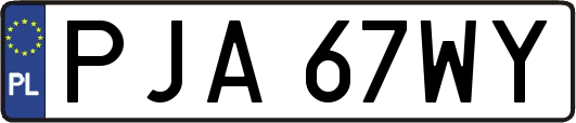 PJA67WY