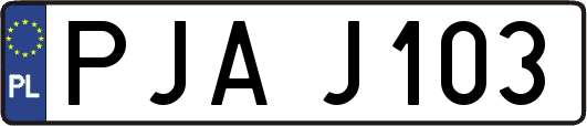 PJAJ103