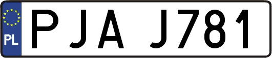 PJAJ781