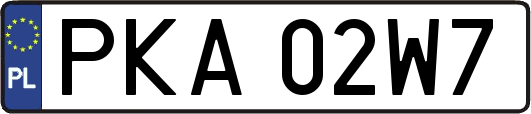 PKA02W7