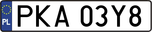 PKA03Y8