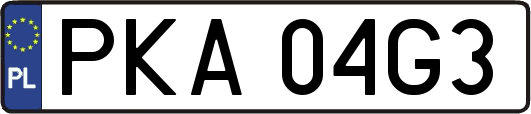 PKA04G3