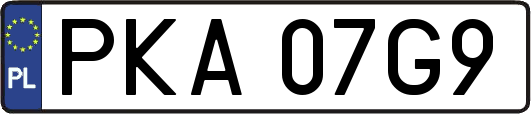 PKA07G9