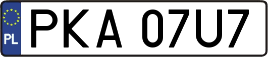PKA07U7