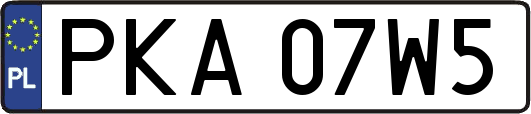 PKA07W5