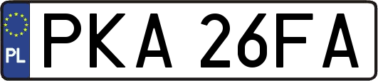 PKA26FA