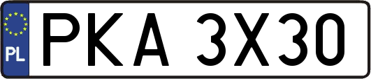 PKA3X30