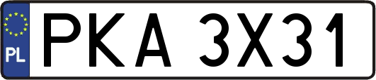 PKA3X31