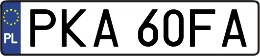 PKA60FA