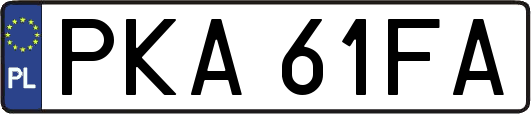PKA61FA