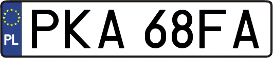 PKA68FA