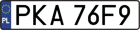 PKA76F9