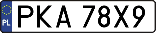 PKA78X9