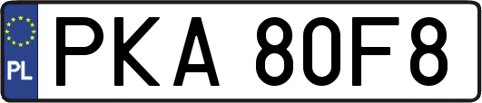 PKA80F8
