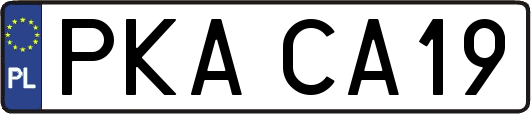 PKACA19