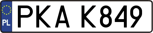 PKAK849
