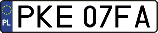 PKE07FA