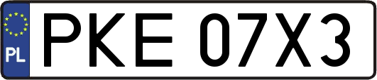 PKE07X3