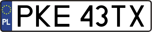 PKE43TX