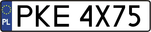 PKE4X75