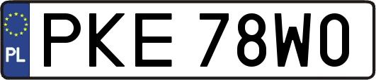 PKE78W0