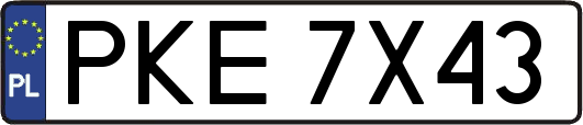 PKE7X43