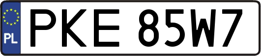 PKE85W7