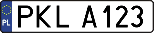 PKLA123