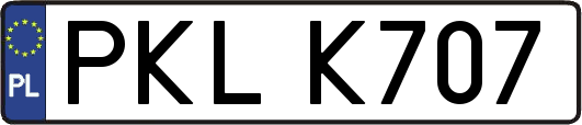 PKLK707