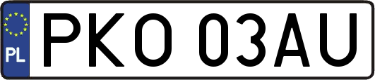 PKO03AU