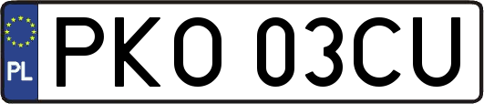 PKO03CU