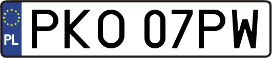 PKO07PW