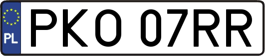 PKO07RR