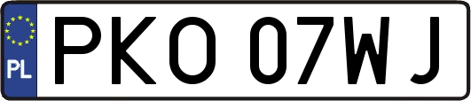 PKO07WJ