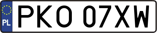 PKO07XW