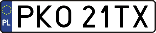 PKO21TX