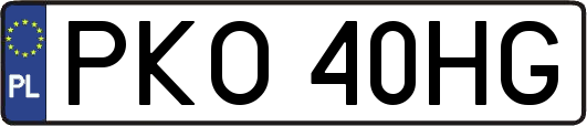 PKO40HG