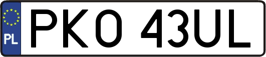 PKO43UL