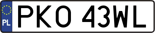 PKO43WL