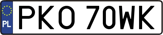 PKO70WK