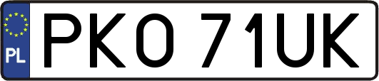 PKO71UK