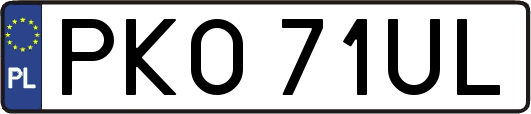 PKO71UL